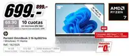 MediaMarkt Hp - portátil omnibook 3 16-by0021ns oferta