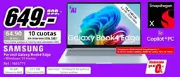 MediaMarkt Samsung - galaxy book 4 edge oferta