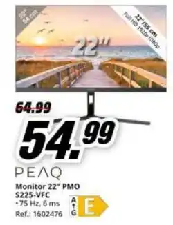 MediaMarkt Ms - monitor 22 s225-vfc oferta