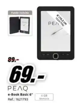 MediaMarkt Basic - e-book basic 6 oferta