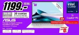 MediaMarkt Asus - 20 cuotas oferta