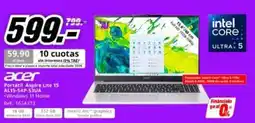 MediaMarkt Acer - portatil aspira lite 15 all 584t-s4f3 oferta