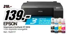 MediaMarkt Epson - impresora ecotank et-1810 oferta