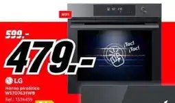 MediaMarkt Lg - horno pirolítico ws707063wb oferta