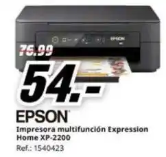MediaMarkt Epson - impresora multifunción expression home xp-2200 oferta