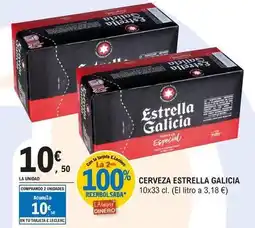 E.Leclerc Estrella galicia - cerveza oferta