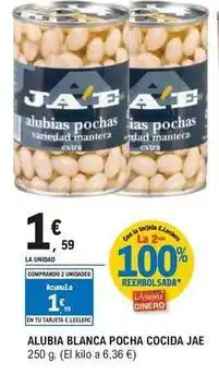 Jae - alubia blanca pocha cocida