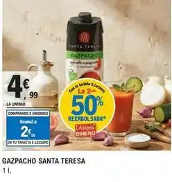E.Leclerc Santa teresa - gazpacho oferta