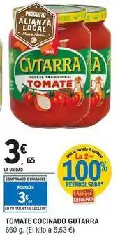E.Leclerc Gvtarra - tomate cocinado oferta