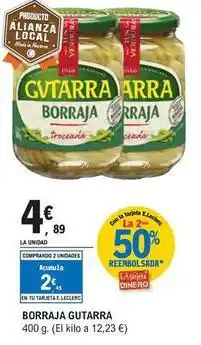 E.Leclerc Gvtarra - borraja oferta