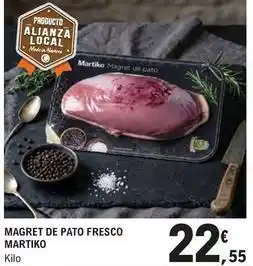 E.Leclerc Martiko - magret de pato fresco oferta
