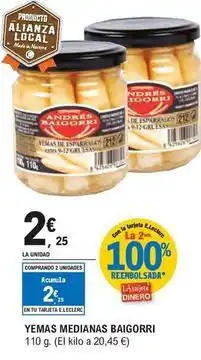 E.Leclerc Baigorri - yemas medianas oferta