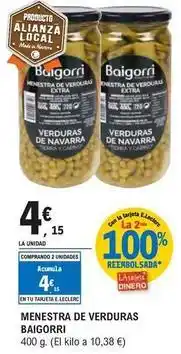 E.Leclerc Baigorri - menestra de verduras oferta