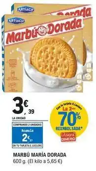 E.Leclerc Artiach - marbu maria dorada oferta