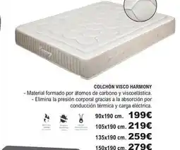 E.Leclerc Colchón visco harmony oferta