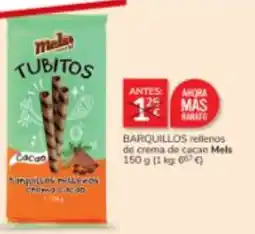 Consum mels tubitos cacao oferta