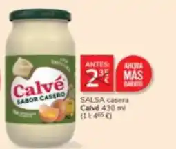 Consum Calvé salsa casera oferta
