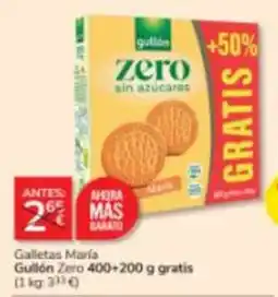 Consum Gullón Zero oferta