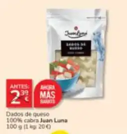 Consum Juan Luna dados de queso oferta