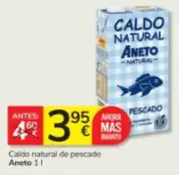 Consum Aneto caldo natural de pescado oferta