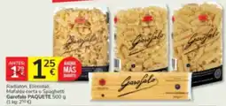 Consum Garofalo Radiatori, Elicoidals, Mafalda corta o Spaghetti oferta