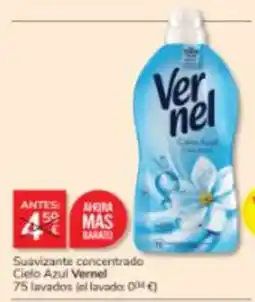 Consum Vernel suavizante concentrado Cielo Azul oferta