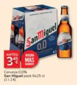 Consum San Miguel 0,0 oferta