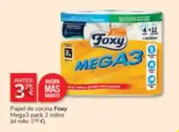 Consum Foxy papel de cocina Mega3 oferta