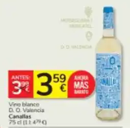 Consum Canallas vino blanco oferta