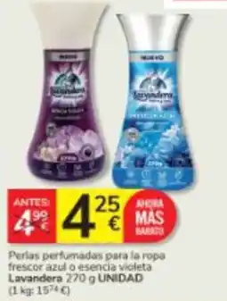 Consum Lavandera perlas perfumadas oferta
