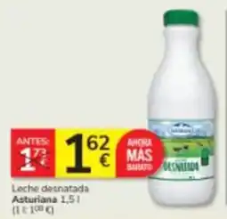 Consum Asturiana leche desnatada oferta