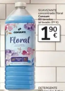 Consum Consum suavizante concentrado floral oferta