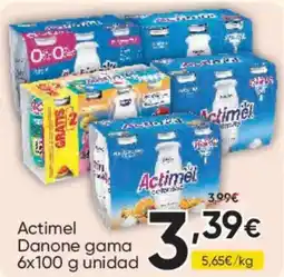 FROIZ Actimel Danone gama oferta