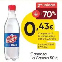 FROIZ La Casera gaseosa oferta