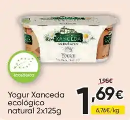 FROIZ Yogur Xanceda ecologico natural oferta