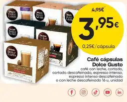 FROIZ Nestlé Dolce Gusto café cápsulas oferta