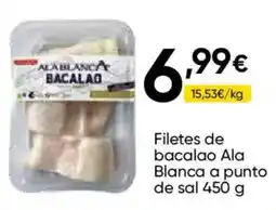 Cash FROIZ Ala Blanca filetes de bacalao oferta
