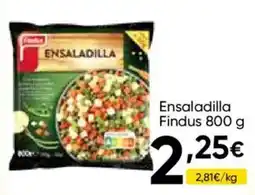 Cash FROIZ Findus ensaladilla oferta
