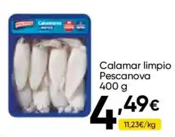 Cash FROIZ Pescanova calamar limpio oferta
