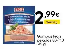 Cash FROIZ Froiz gambas peladas 80/110 oferta