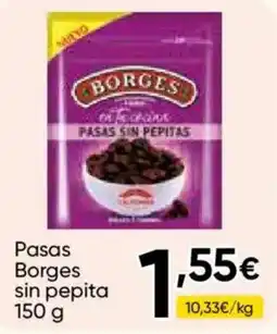 Cash FROIZ Borges pasas sin pepita oferta
