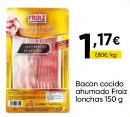 Cash FROIZ Froiz bacon cocido ahumado oferta