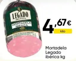 Cash FROIZ Legado mortadela ibérica oferta