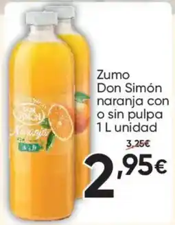 FROIZ Zumo Don Simón naranja con o sin pulpa oferta