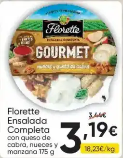 FROIZ Florette Ensalada Completa con queso de cabra, nueces y manzana oferta