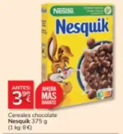 Consum Nesquik cereales chocolate oferta