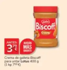 Consum Lotus Biscoff Crema oferta