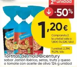 FROIZ Bicentury tortitas de maíz oferta