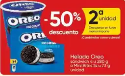 FROIZ Oreo helado sándwich oferta