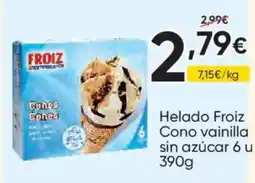 FROIZ Froiz helado cono vainilla oferta